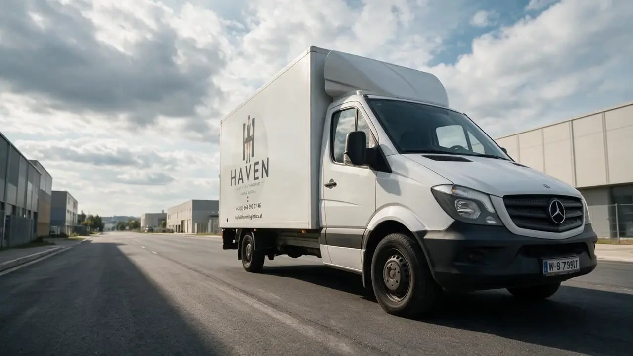 Der HAVEN-Sprinter unterwegs